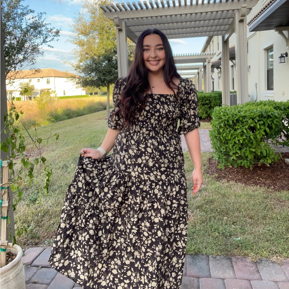Floral Midi Dress